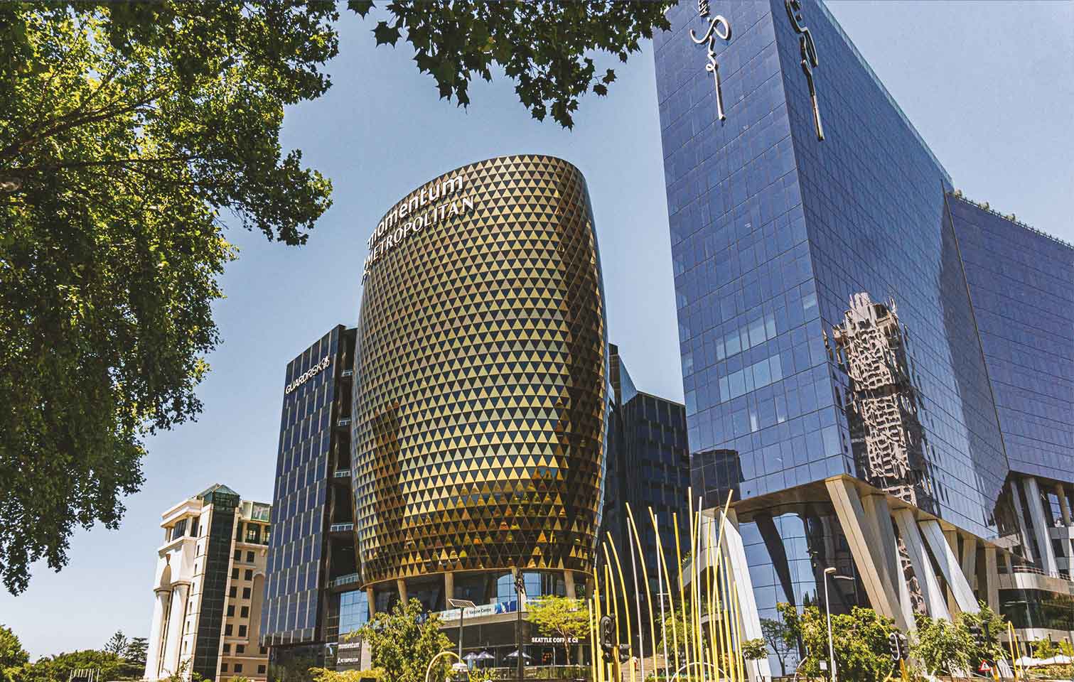 Buildings in Sandton City